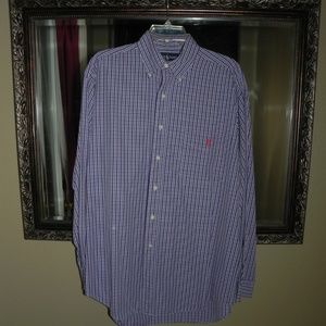 Men's Ralph Lauren Dress Shirt Size M Blaire